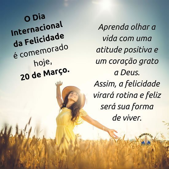 Dia Internacional da Felicidade