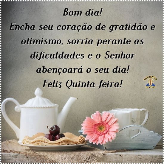 Feliz Quinta-feira